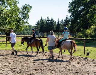 Ponyführen im Urlaub an der Ostsee auf Gut Gaarz