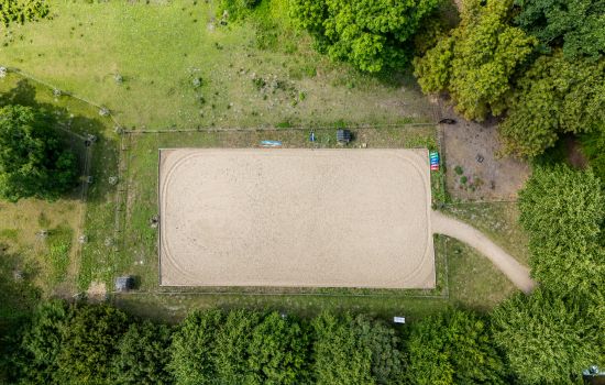 Reitplatz auf Gut Gaarz